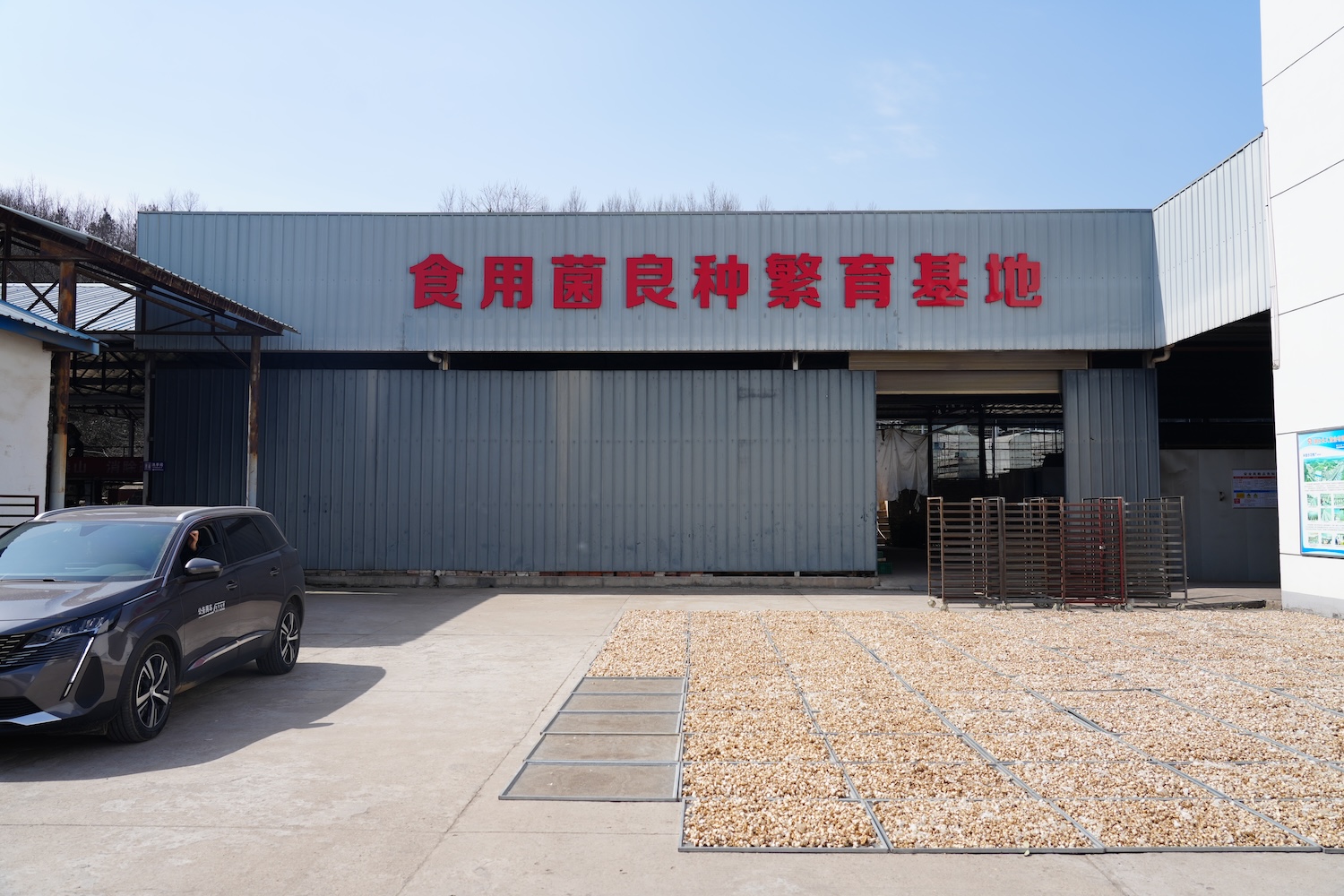 华中农业大学依托湖北长久菌业有限公司建立了食用菌科技小院